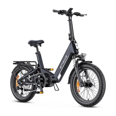 ENGWE L20 3.0 Pro Bicicletta elettrica pieghevole da 20'' con motore centrale da 250 W e 100 Nm e batteria da 48 V e 15 Ah