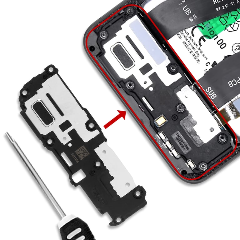Samsung Haut parleur Externe Original pour Galaxy S23 Son et Net - vue 3