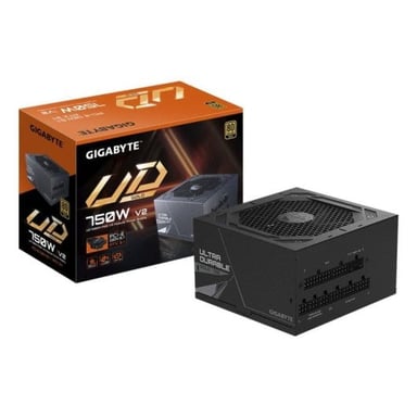 Alimentation ATX GIGABYTE GP-UD750GM PG5 V2 750W ATX 3.1 80 PLUS Gold Entièrement modulaire PCIe Gen5.1 Noir