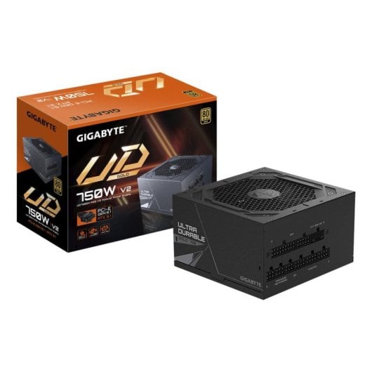 Fuente de Alimentación Gigabyte UD750GM PG5 V2 80 PLUS Gold modular PCIe Gen 5.1 - vue 9