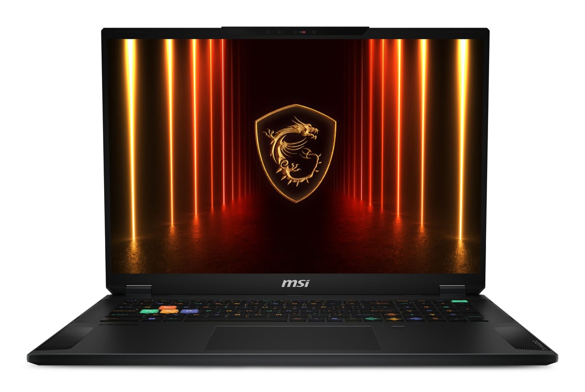 MSI Stealth 18 HX AI A2XWJG 041 Intel Core Ultra 9 275HX Ordinateur portable 45 7 cm 18 UHD+ DDR5 SDRAM SSD NVIDIA GeForce RTX 5090 Wi Fi 7 802.11be Windows 11 Pro Neuf