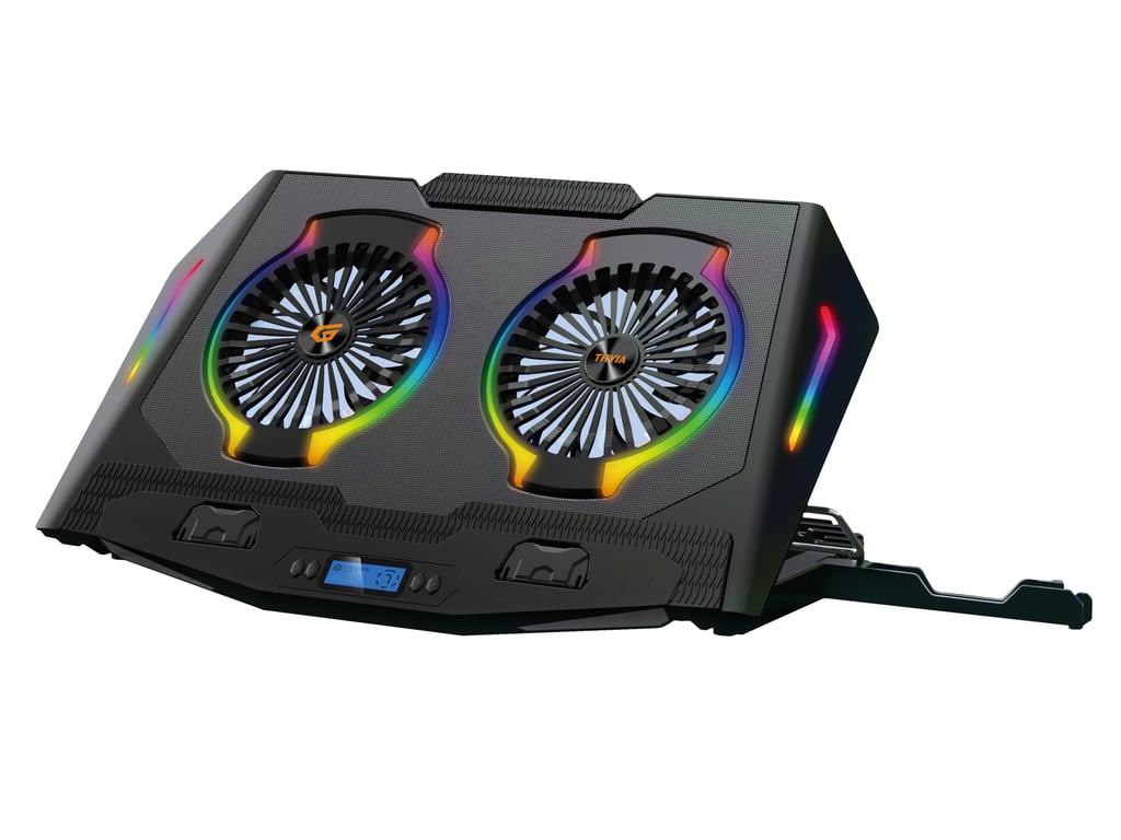 Conceptronic THYIA02B système de refroidissement pour ordinateurs portables 43,2 cm (17 )