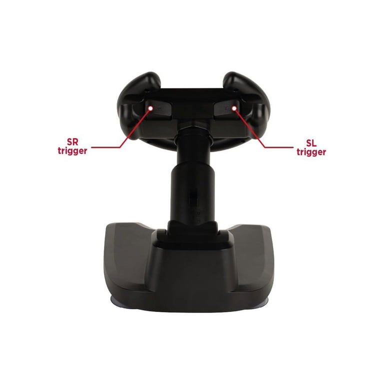 Volant Racing Wheel Manette Joy Con Nintendo Switch 2 Konix Compatible Mario Kart World Fixation ventouse - vue 4
