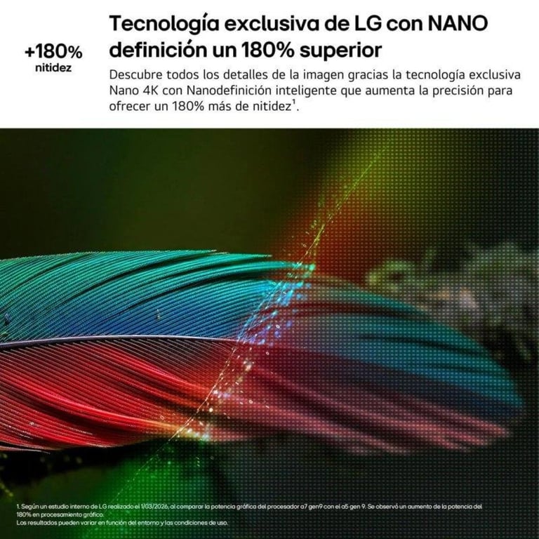 TV LED 4K 43'' 108 cm 43NU8E0B3LA LG - vue 7