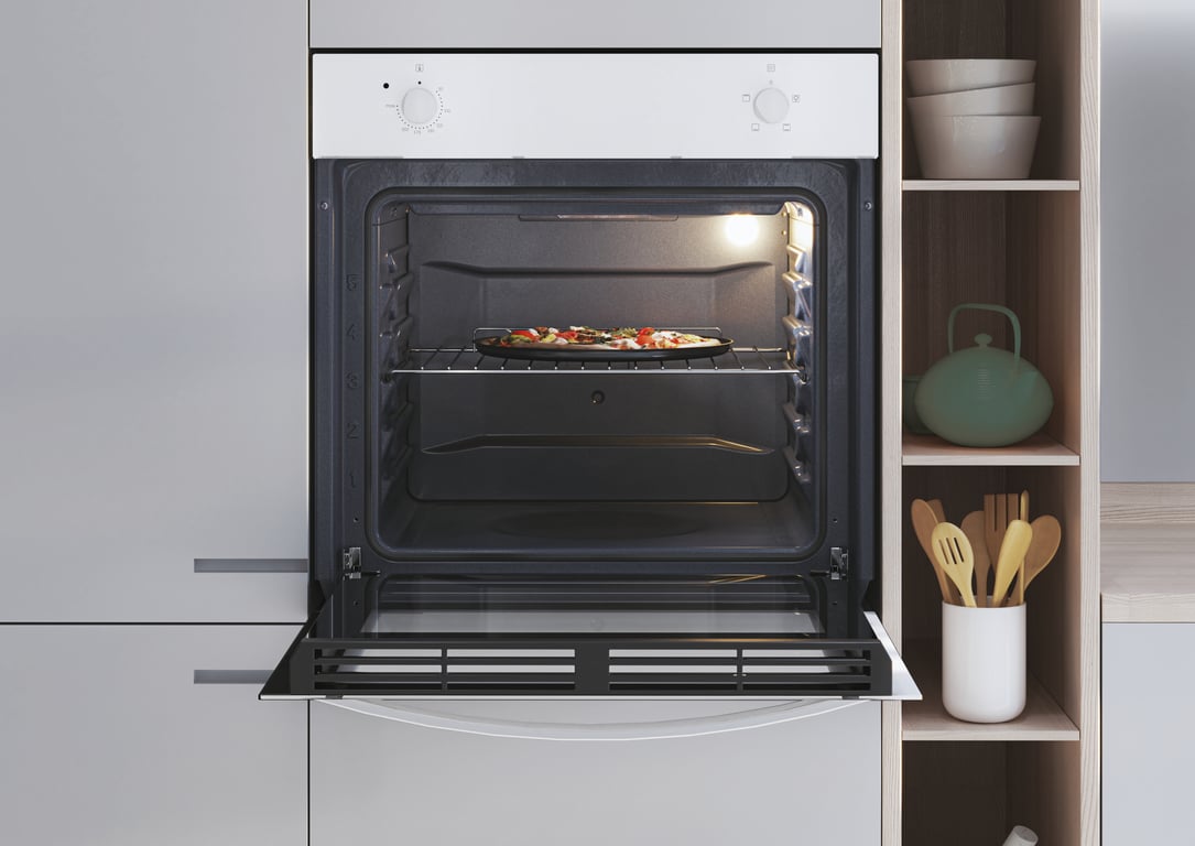Four encastrable nettoyage manuel - convection naturelle CANDY FIDC B100 - Blanc - Classe A - Neuf