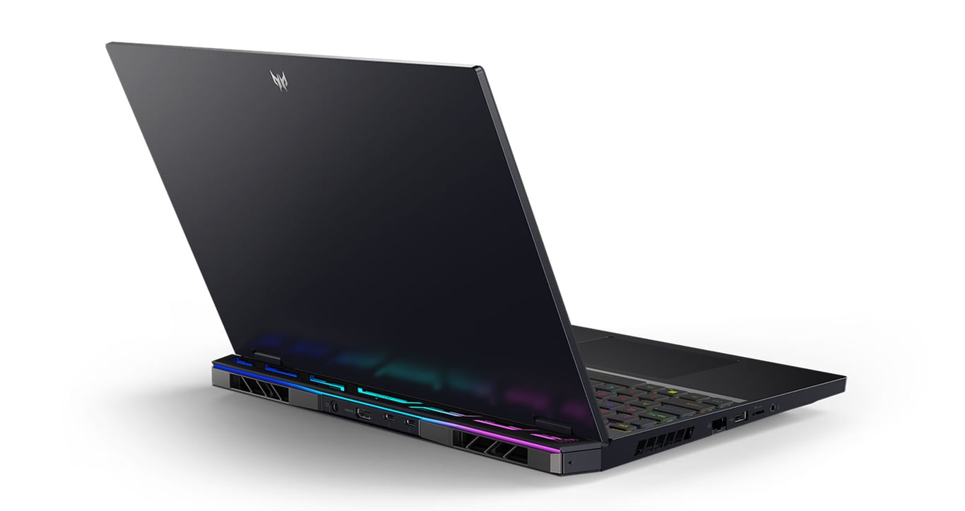 PC Portable Gaming Acer Predator Helios 16 PH16 72 92EX 16 WQXGA 250 Hz Intel® Core™ i9 RAM SSD Nvidia GeForce RTX 4080 - vue 3