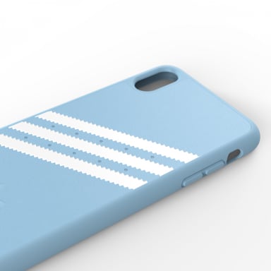 Adidas 32823 cover per cellulare 16,5 cm (6.5'') Cover Blu, Bianco Apple iPhone XS Max