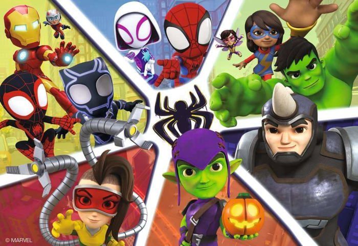 Puzzles 2 x 24 pièces : Spidey et compagnie Ravensburger France - vue 10