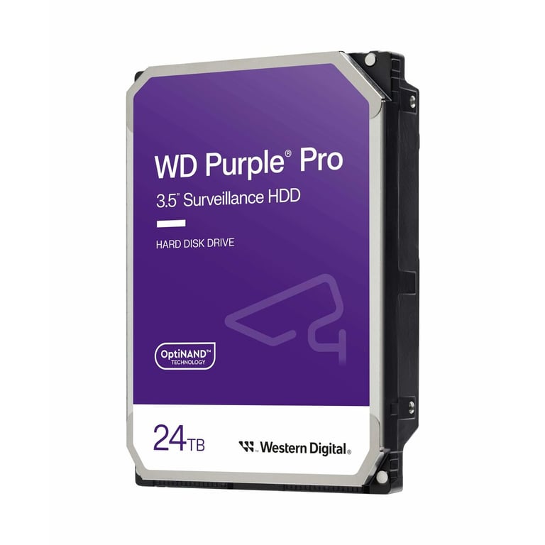 Western Digital Purple Pro WD240PURP disque dur 24 To 7200 tr/min 512 Mo 3.5  Série ATA III - Neuf