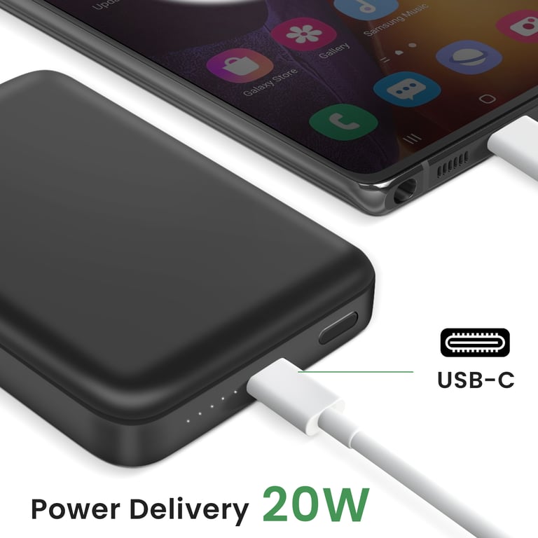 Batterie externe MagSafe 10000mAh avec Sortie USB C Neuf - vue 3