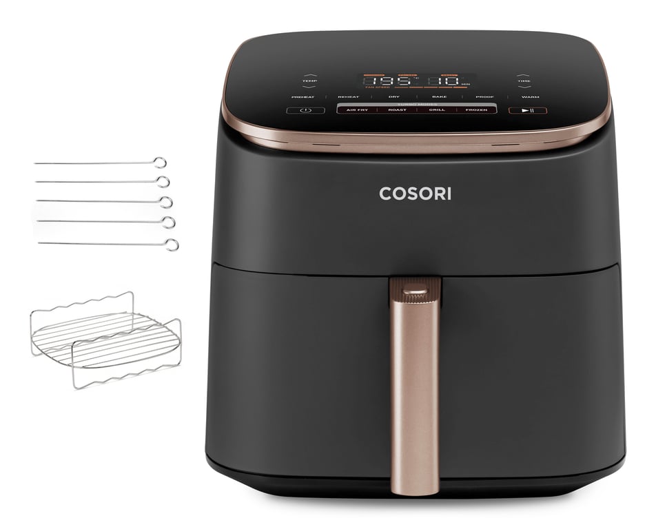 Friteuse D'Air Chaud COSORI Turbo Tower Chef Edition – 10,8 L, 2630 W, 6 Programmes - vue 3