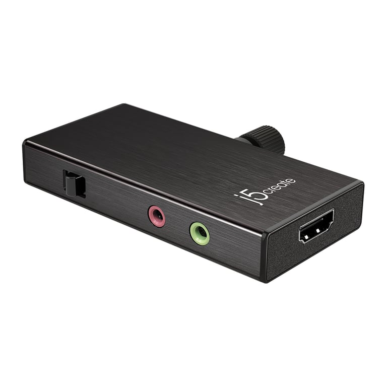 j5create JVA02 N Adaptateur de Vidéo Capture HDMI™ vers USB C™ avec Power Delivery Neuf - vue 3