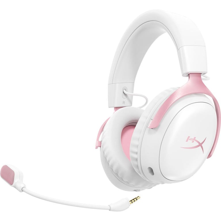 Casque Gamer Sans Fil HyperX Cloud III Wireless & pour PC Mac PS5 mobiles Switch avec adaptateur USB C et câble USB - vue 5