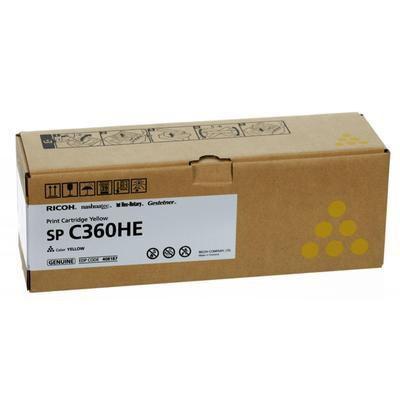 Ricoh Original Toner jaune 5.000 Pages 408187 Ricoh SP C360DNW - vue 2