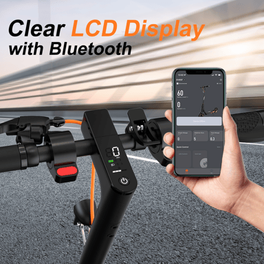 Patinete Eléctrico Urbano Mega Motion EV85F de 8.5 pulgadas, 400 W, Batería de 36 V/7.8 Ah