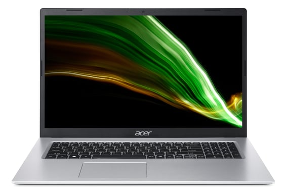 Acer Aspire 3 A317-33-C24Y Intel® Celeron® N N4500 Ordinateur portable 43,9 cm (17.3'') HD+ 8 Go DDR4-SDRAM 256 Go SSD Wi-Fi 6 (802.11ax) Windows 11 Home Argent
