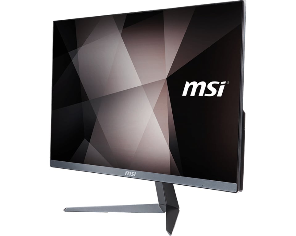 MSI PRO 24X 7M Tout en un 1 x Core i3 2.4 GHz RAM 4 Go HDD HD Graphics 620 GigE LAN sans fil: 802.11ac … - vue 2