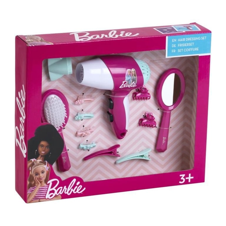 Set de coiffure Barbie avec sèche cheveux électronique Klein - vue 4