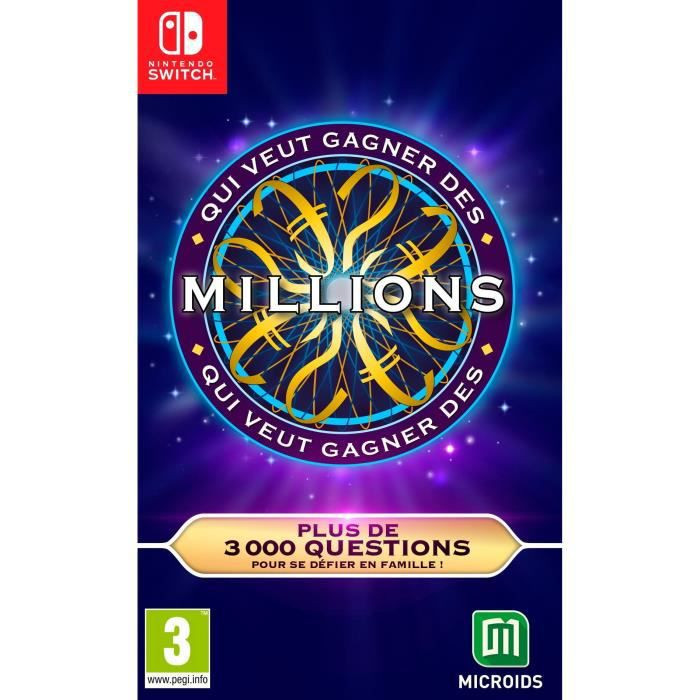 Qui veut gagner des millions Jeu Switch - Neuf