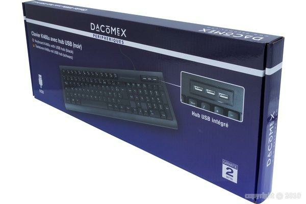 Dacomex K460U clavier Universel USB AZERTY Français Neuf - vue 3