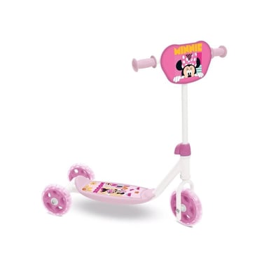Patinete de 3 ruedas MONDO My First Scooter Minnie con plataforma antideslizante 20 kg Rosa