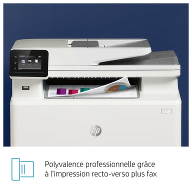 Stampante multifunzione a colori HP Color LaserJet Pro M283fdw con fax, stampa fronte/retro e alimentatore automatico di documenti