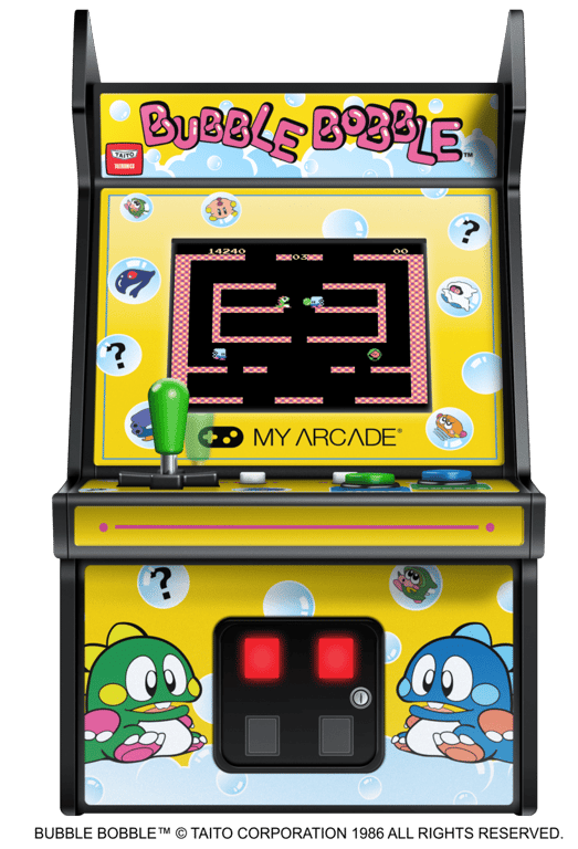 Mini borne d'arcade rétro My Arcade Bubble Bobble Neuf - vue 2