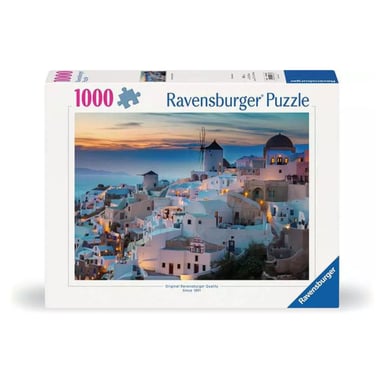 Puzzle Ciudad de Santorini - 1000 piezas Ravensburger