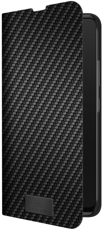Etui portefeuille Flex Carbon pour Samsung A42 5G, noir