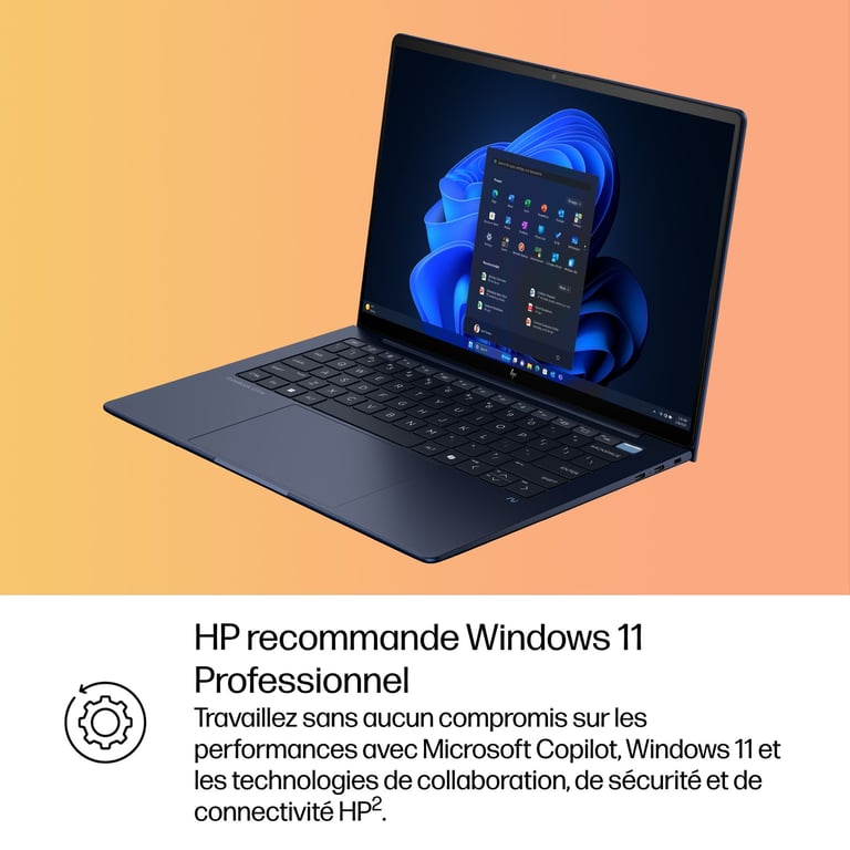 HP EliteBook Ultra G1i 14 inch Notebook Next Gen AI PC Wolf Pro Security Edition SSD Neuf - vue 2