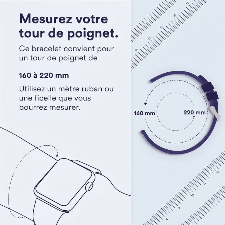 imoshion Bracelet sport en silicone pour Xiaomi Smart Band 8 / 9 - Noir - Neuf
