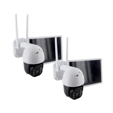 2 telecamere con pannello solare - CHACON - 2-IPCAM-DM02 - Outdoor - WiFi