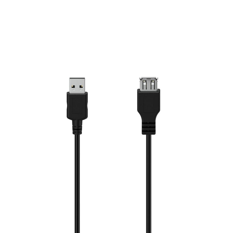 Cable alargador USB, USB 2.0, 480 Mbit/s, 1,50 m - Hama