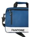 Pantone PT-BPC002N borsa per laptop 39,6 cm (15,6'') Sac Messenger Blu, Bianco
