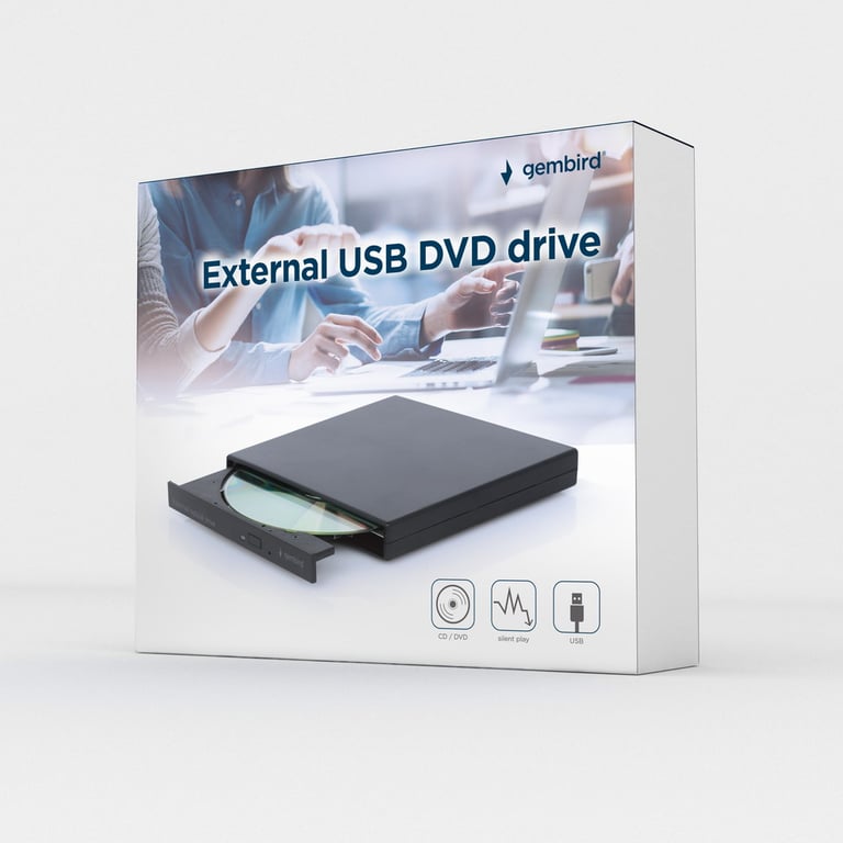 Gembird DVD USB 04 lecteur de disques optiques DVD±RW Neuf - vue 3