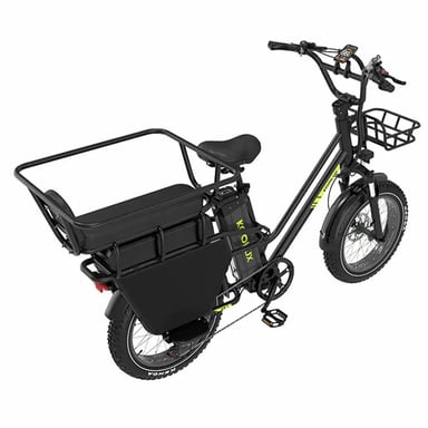 VéLo Électrique KOOLUX X8 | Moteur 750W | Batterie 48V 35Ah+30Ah | Pneus 20 Pouces | Vitesse Max 45 km/h | Autonomie 120 km | Noir
