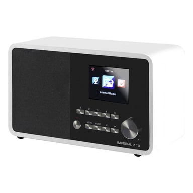 Radio Internet Wi-Fi avec Fonction Lecteur Multimédia i110 Blanc