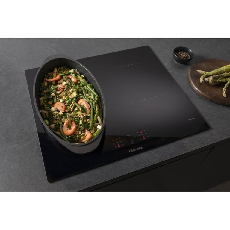Table de cuisson Hisense HI6421BSC Encastrable 59 5 cm Table de cuisson à induction 4 feux Neuf - vue 2