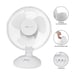 Ventilateur De Table Blanc Vl 3601 Clatronic