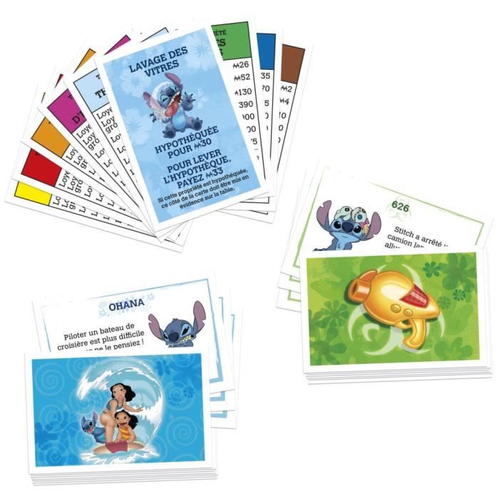 Jeu De Plateau Monopoly Stitch Hasbro G0388101 – Édition Disney Pour 2-4 Joueurs - vue 6