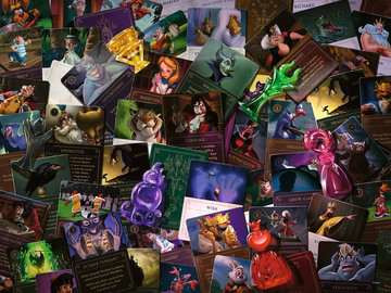 Ravensburger Villainous: set di puzzle 2000 pezzi per tutti i cattivi Art