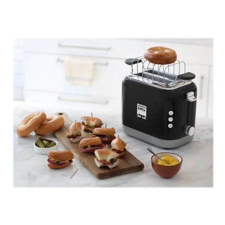 Grille-Pain Kenwood kMix TCX751BK – 900 W, 2 Fentes, Fonction Baguette, Décongélation - vue 5