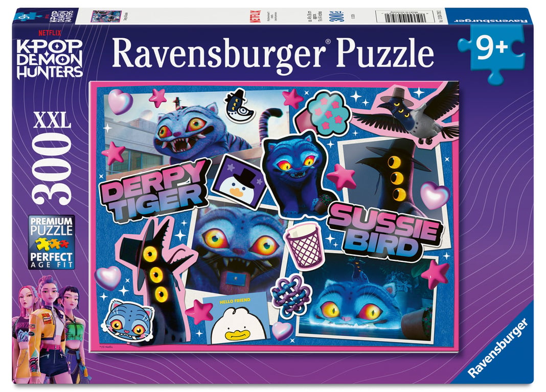 Ravensburger Puzzles Enfants 300 pièces KPop Demon Hunters Derpy & Sussie 12004758 - vue 4