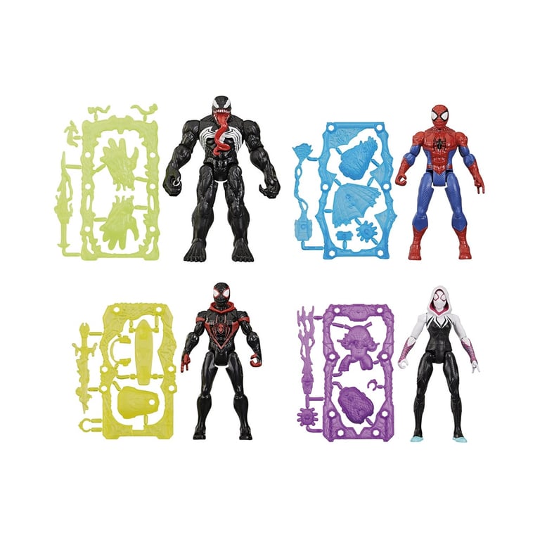 Spiderman SPD ACTION VERSE FIGURE WITH GEAR AST - vue 3