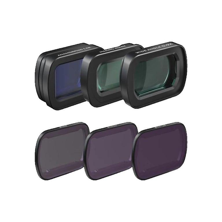 Pack accessoires photo optique Freewell Filtre Ensemble filtre et objectif pour DJI Osmo Pocket 3