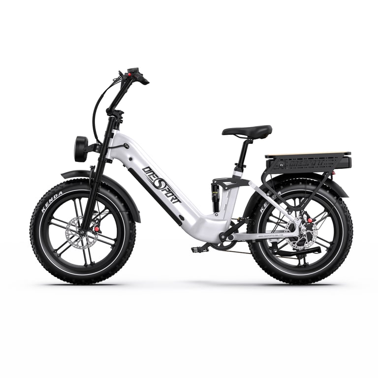 Vélo électrique Onesport OT08 Pro 20 pouces double batterie 48 V 36 Ah suspension intégrale pneus larges Neuf - vue 2