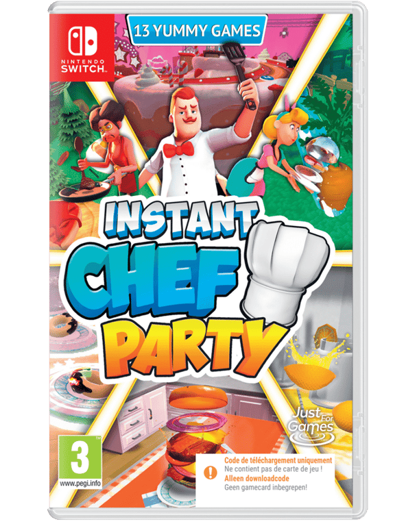 Instant Chef Party Nintendo SWITCH Code de téléchargement Neuf