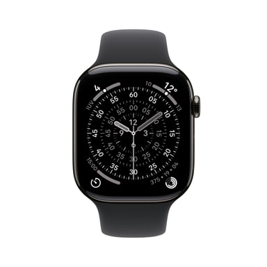 Apple Watch Series 11 OLED 42 mm Digital 374 x 446 Pixeles Pantalla táctil 5G Titanio Wifi GPS (satélite)