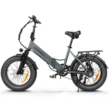 SAMEBIKE LOTDM200-II Bicicletta elettrica pieghevole, bicicletta elettrica da 20'' per pendolari per adulti, motore da 750 W, batteria da 48 V 13 Ah