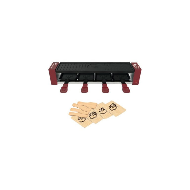 Raclette LITTLE BALANCE 8945 – 800 W Pour 4 Personnes Avec Grill - vue 3